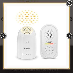 NEW Vtech digital monitor with glow on the ceiling night light